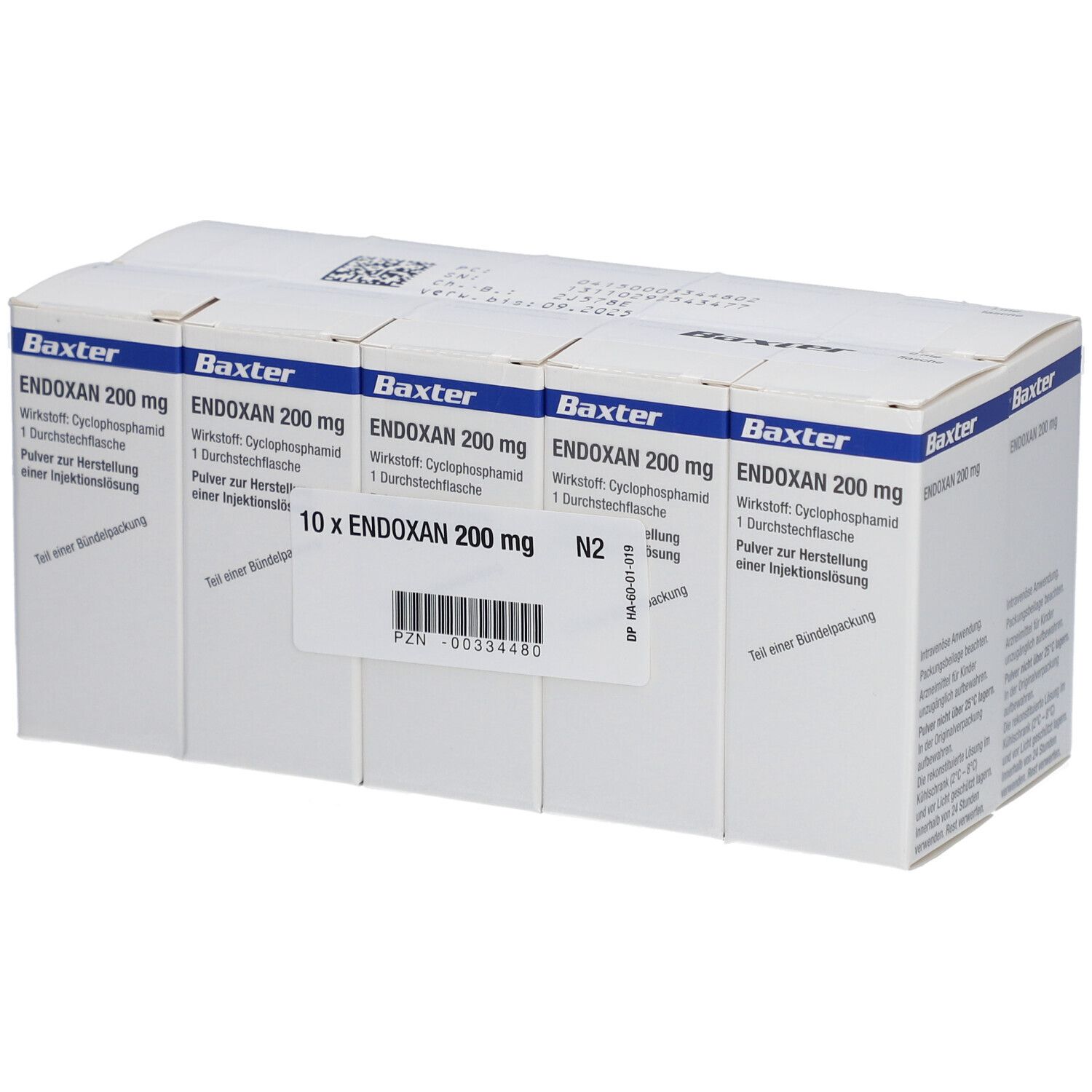 Endoxan 200 mg, Pulver zur Herstellung einer Infusionslösung