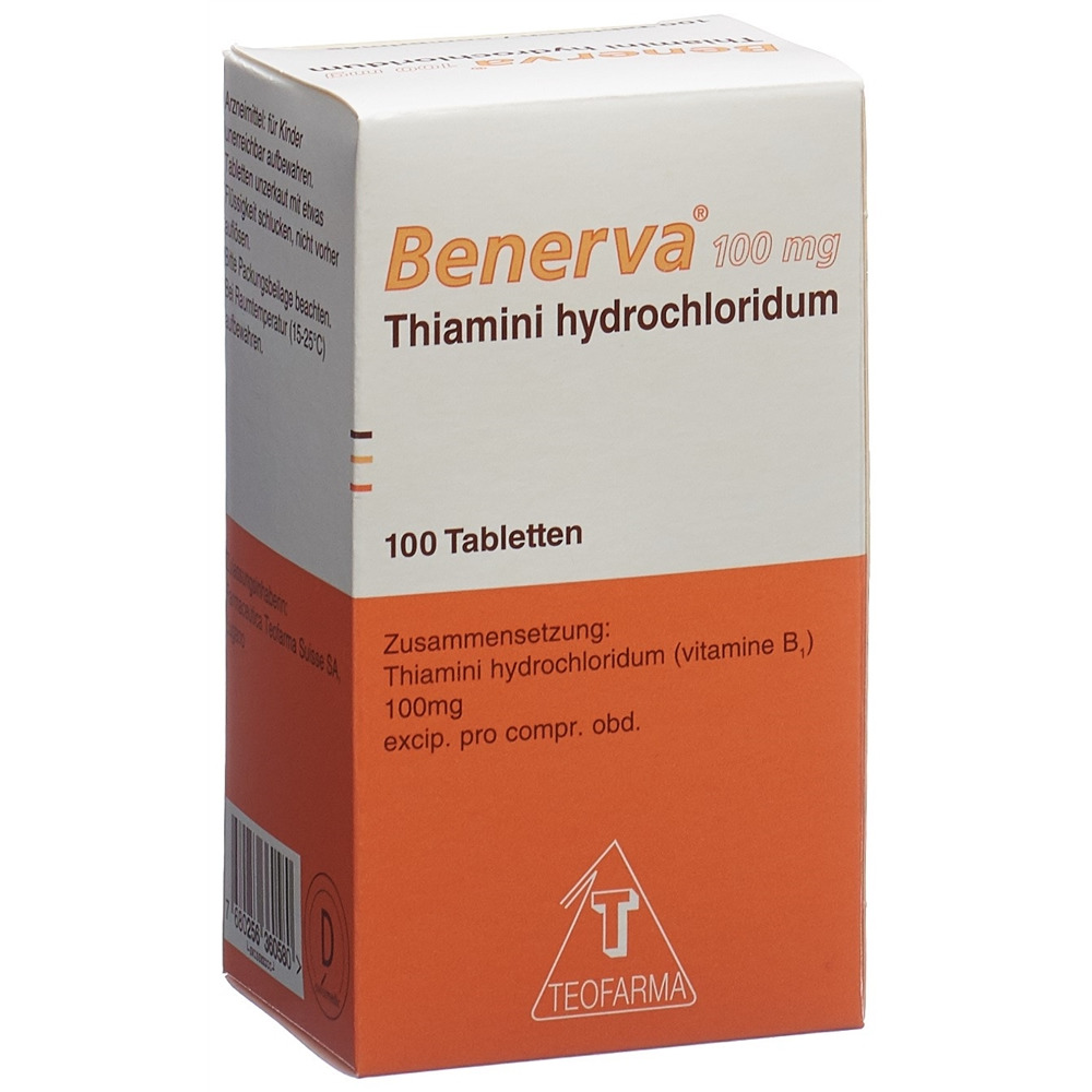 BENERVA cpr 100 mg 100 pcs