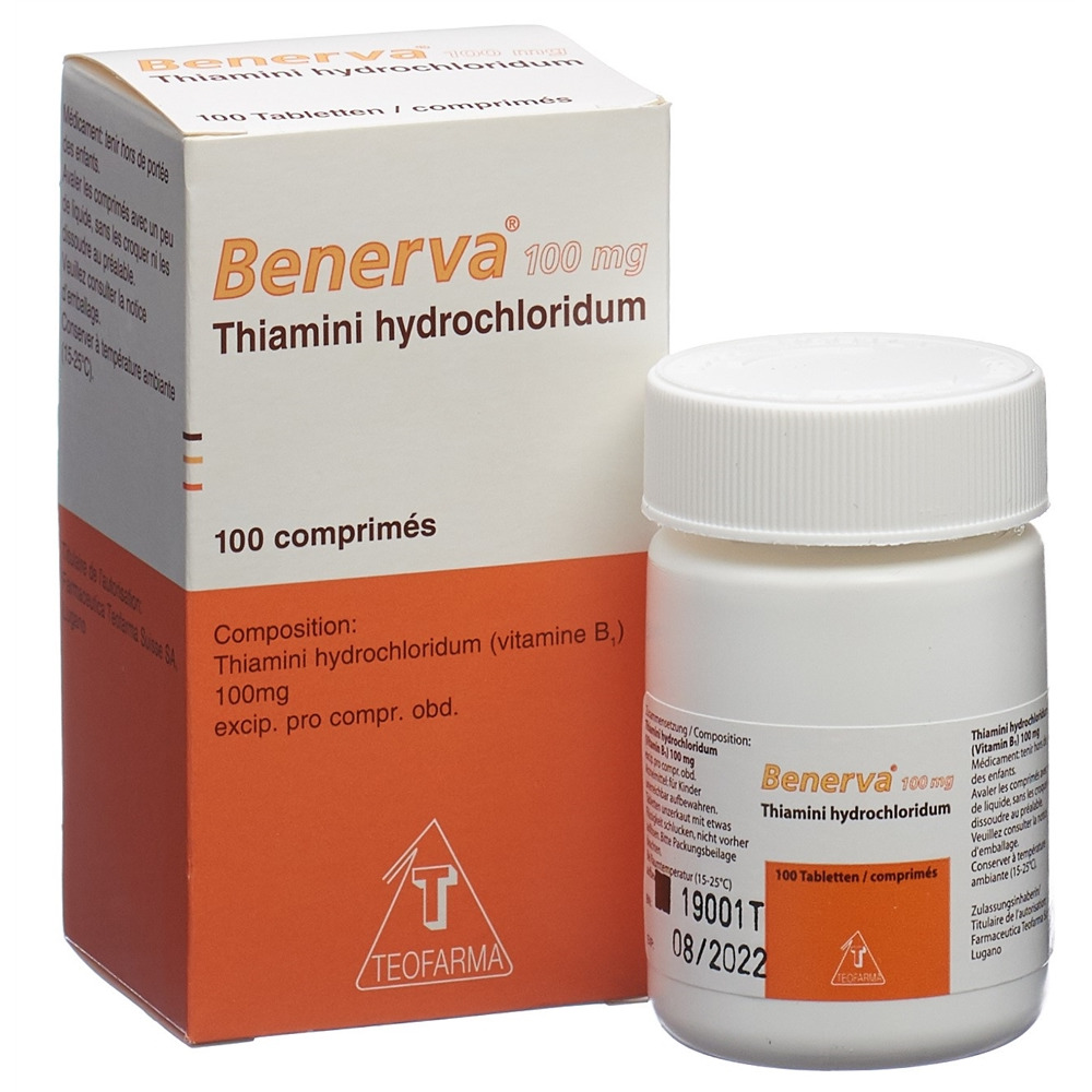BENERVA cpr 100 mg 100 pcs