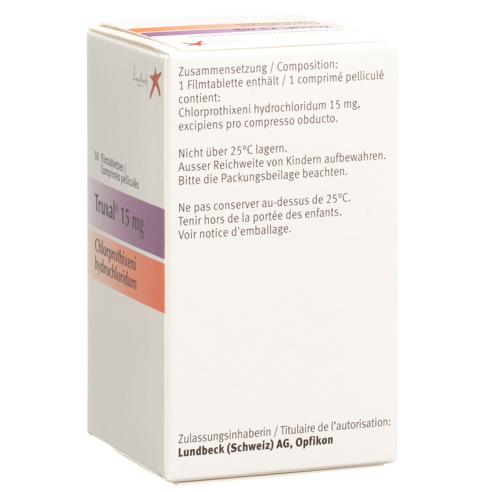 TRUXAL cpr pellic 15 mg flacon 50 pce