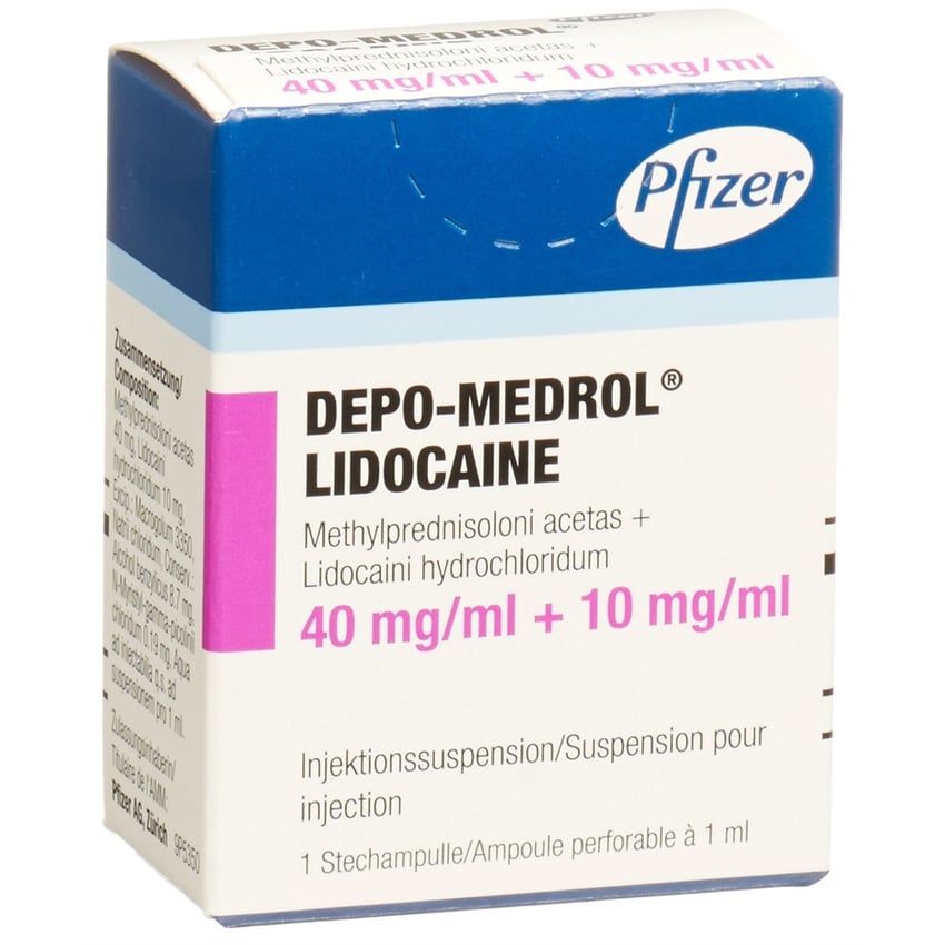 Depo-Medrol 40 mg/mL, Injektionssuspension
