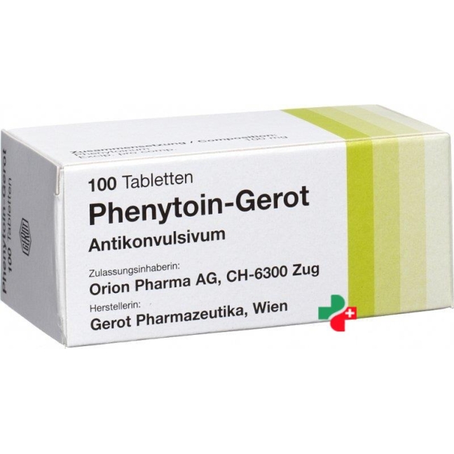 PHENYTOÏNE GEROT cpr 100 mg 100 pce
