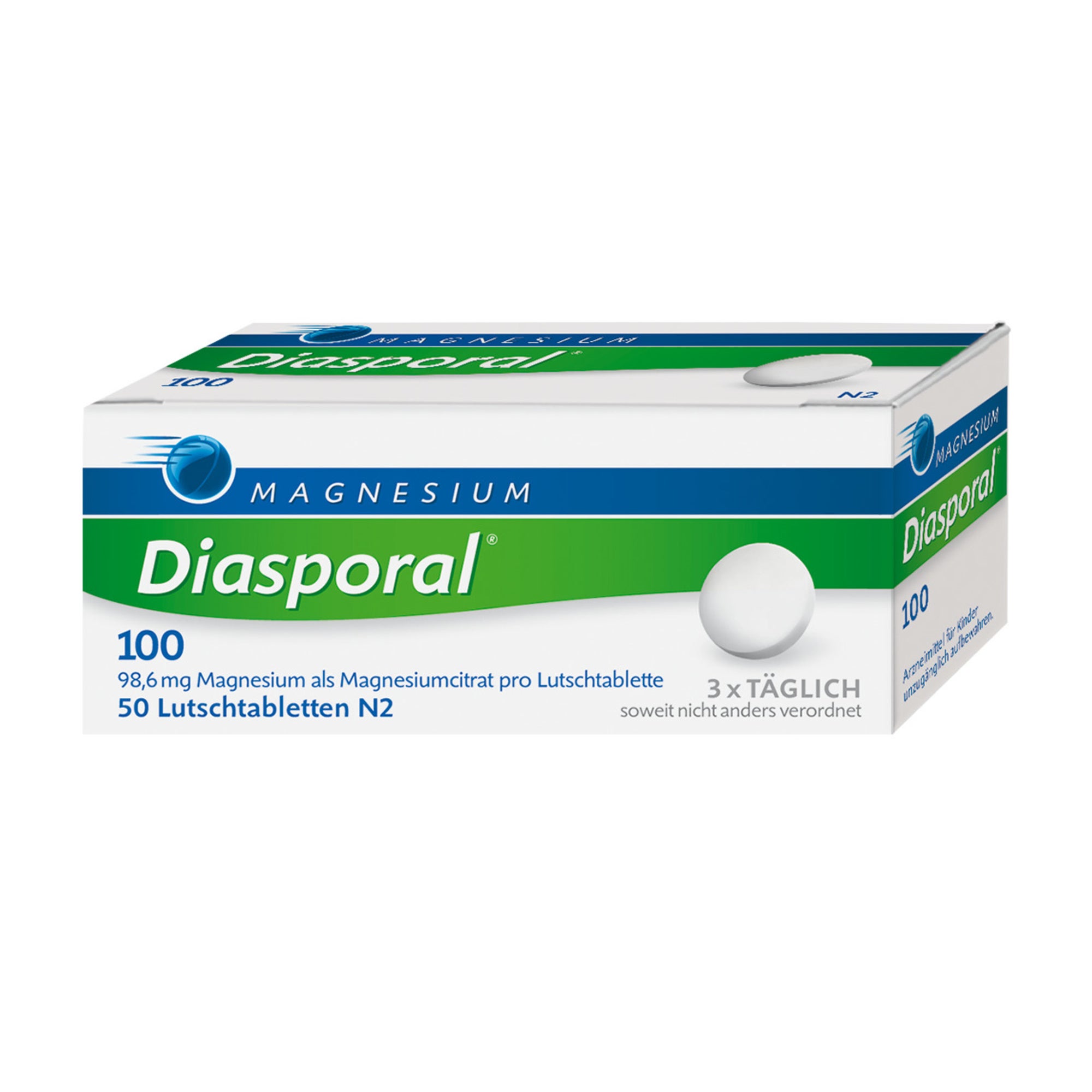Magnesium-Diasporal 100, Lutschtabletten