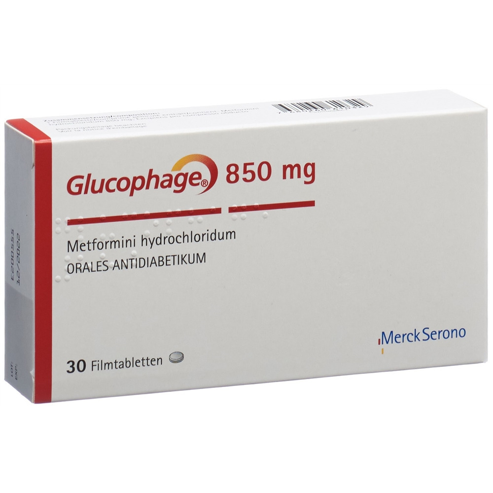Glucophage 850, Filmtabletten