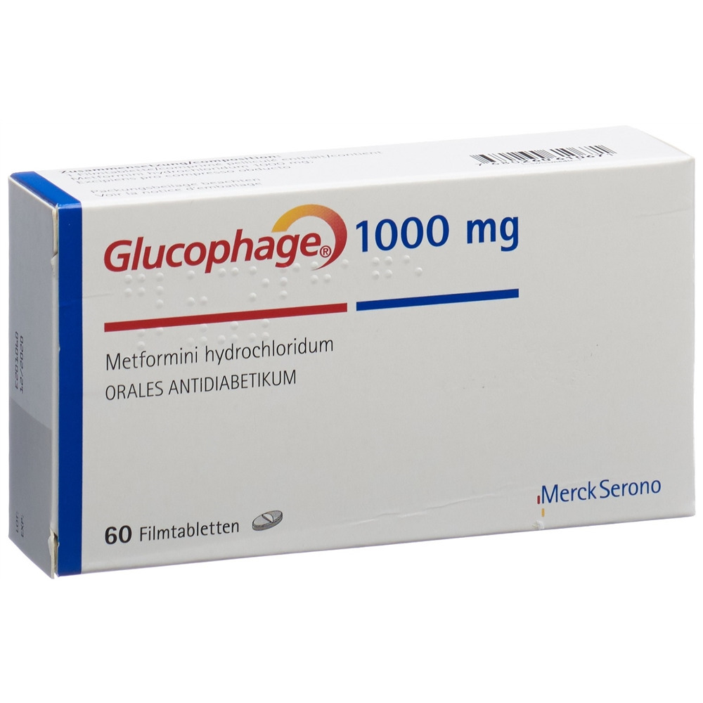 Glucophage 1000, Filmtabletten