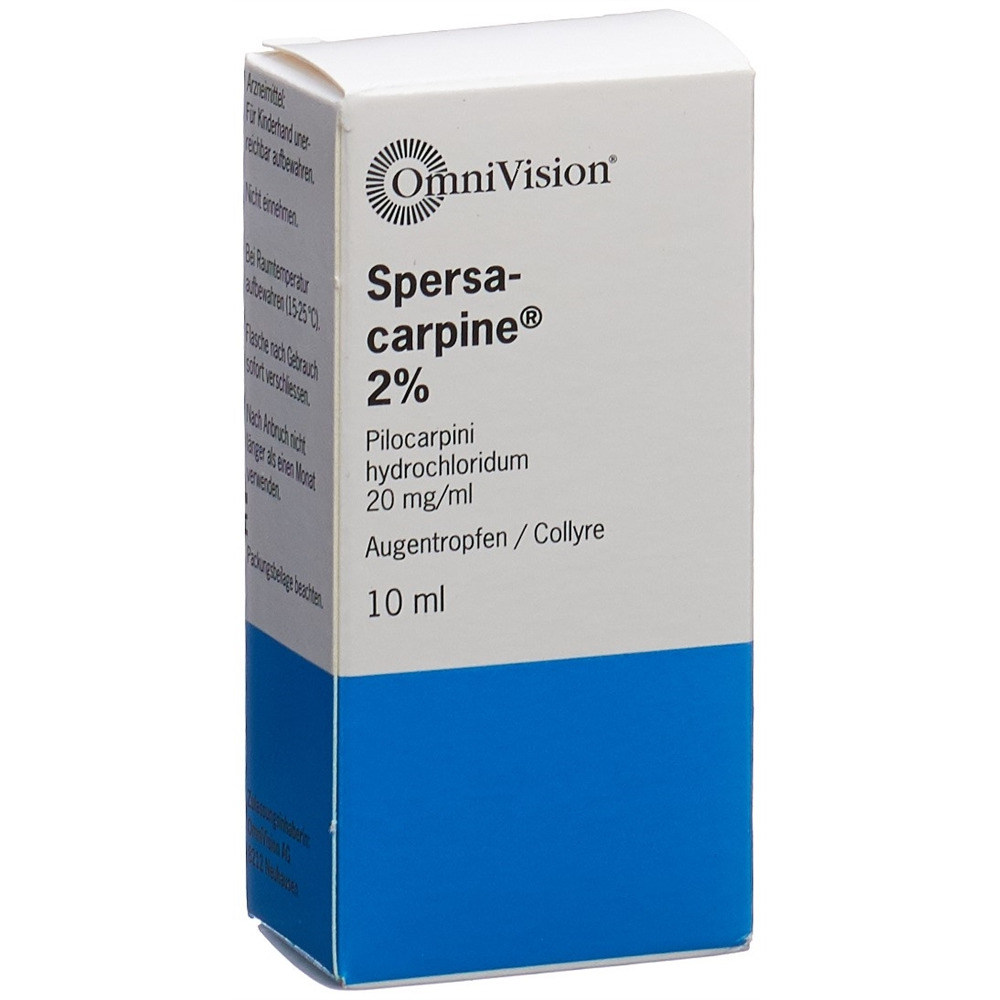 Spersacarpine 2 %, Augentropfen