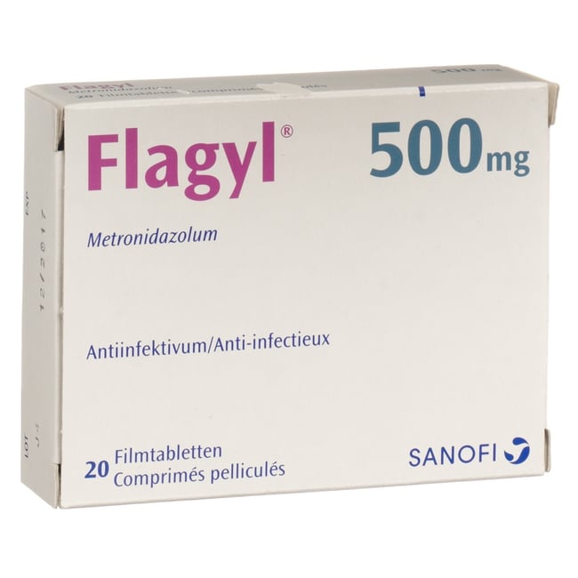 Flagyl 500 mg, comprimés pelliculés