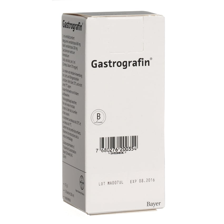 GASTROGRAFIN sol fl 100 ml