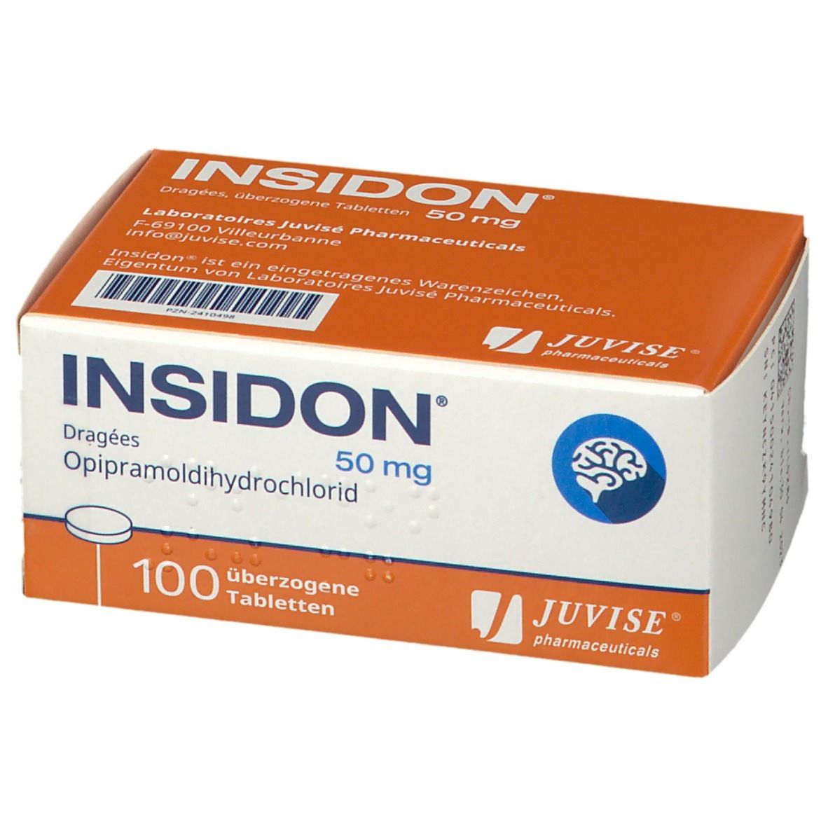INSIDON drag 50 mg 30 pce