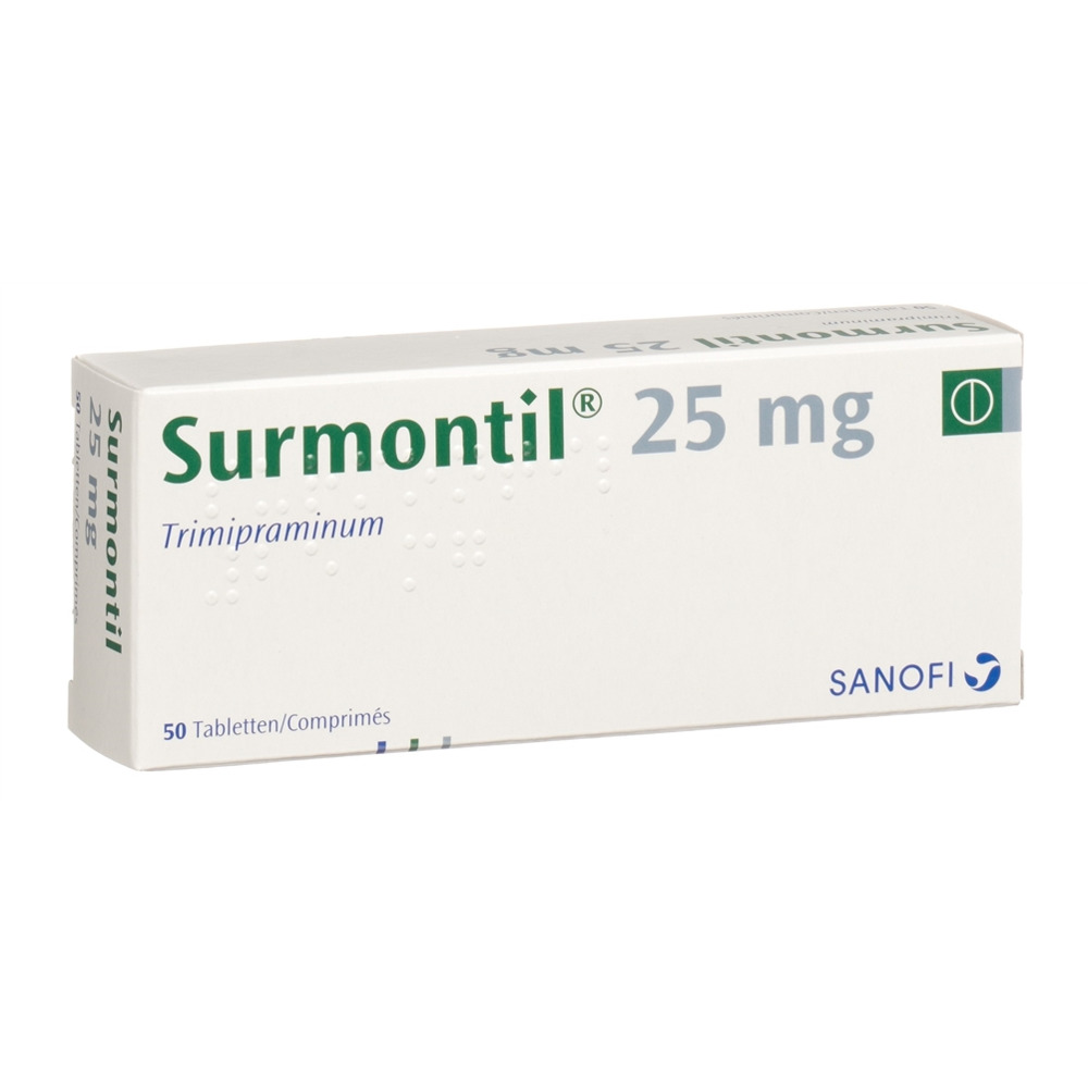 SURMONTIL cpr 25 mg 50 pce