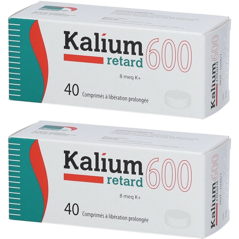 PLUS KALIUM retard cpr ret 600 mg 40 pce