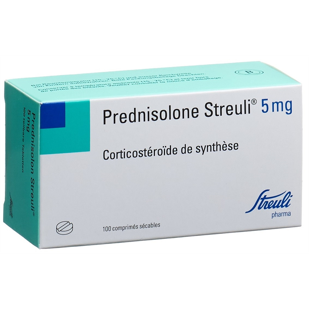 PREDNISOLONE Streuli cpr 5 mg 100 pce