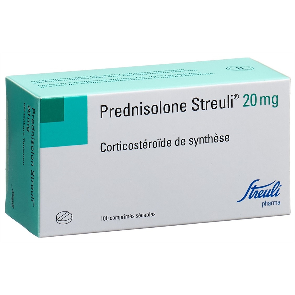 PREDNISOLONE Streuli cpr 20 mg 100 pce