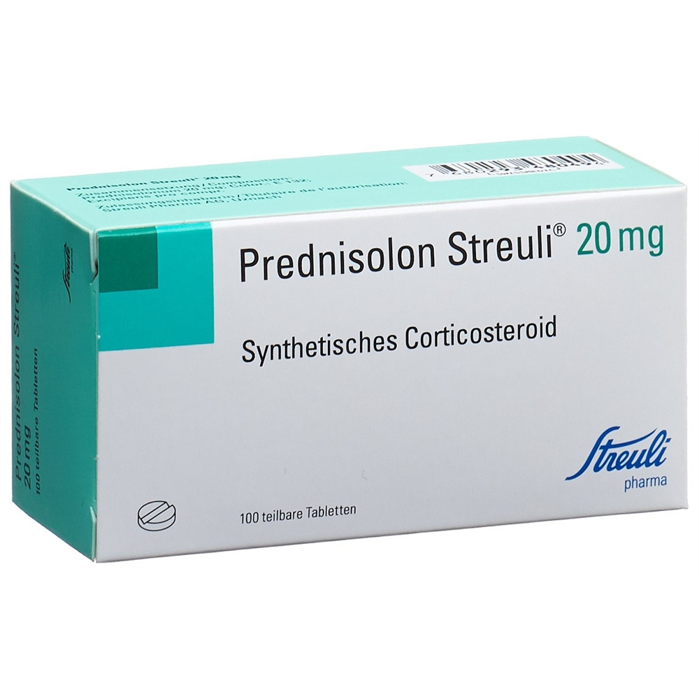 PREDNISOLONE Streuli cpr 20 mg 100 pce