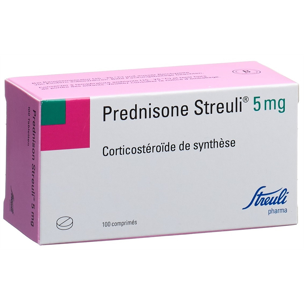 PREDNISONE Streuli cpr 5 mg 100 pce