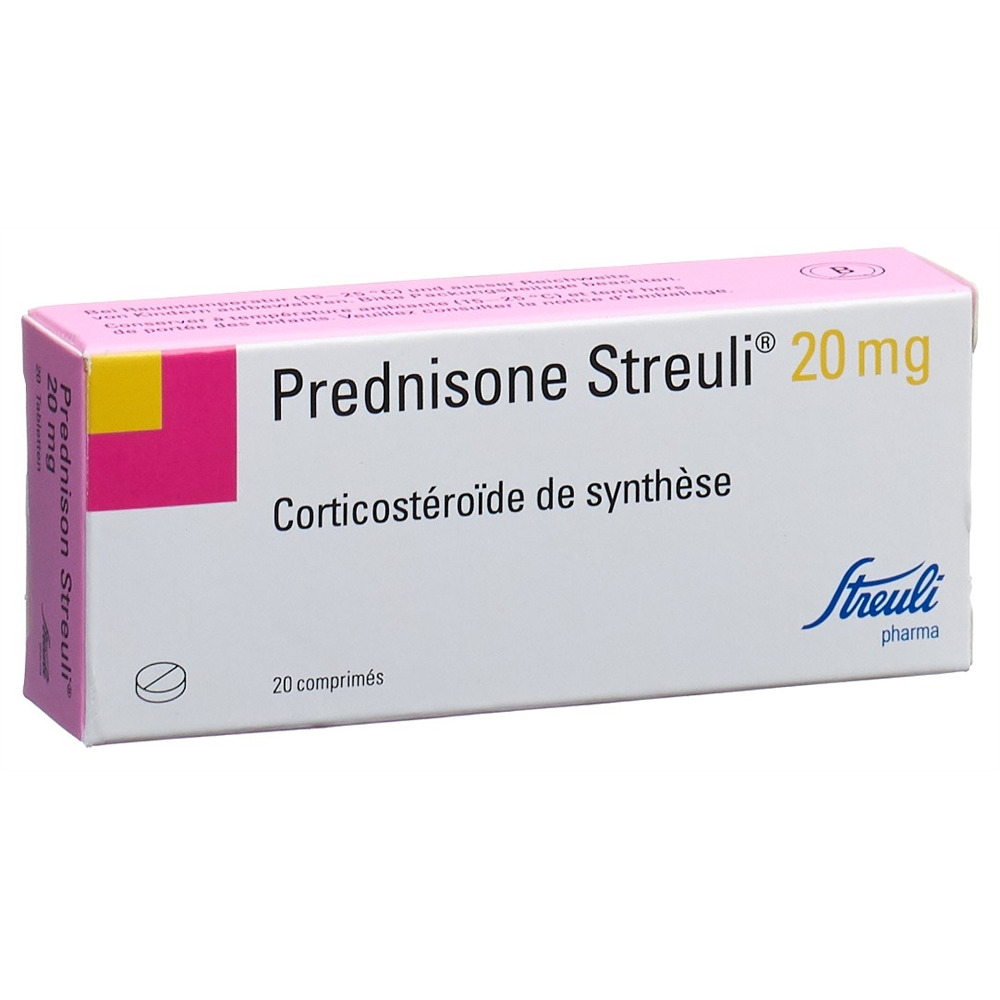 PREDNISONE Streuli cpr 20 mg 20 pce