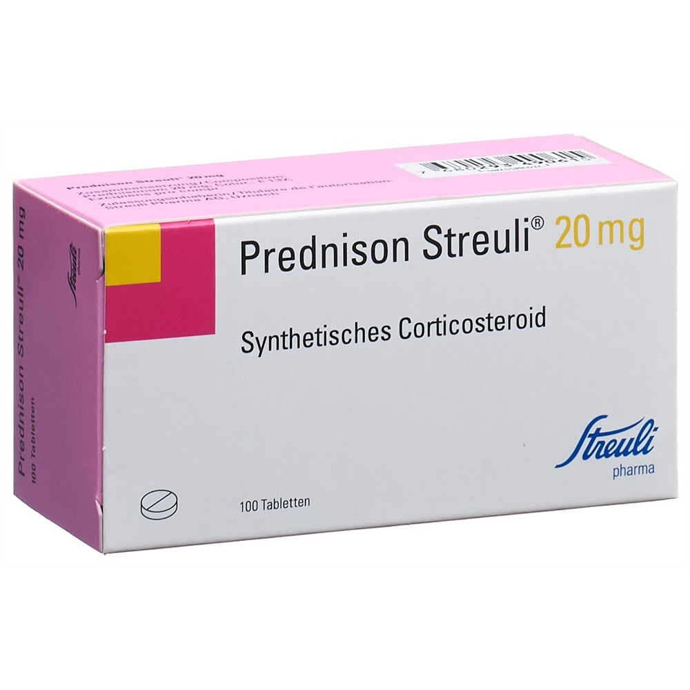 PREDNISONE Streuli cpr 20 mg 100 pce