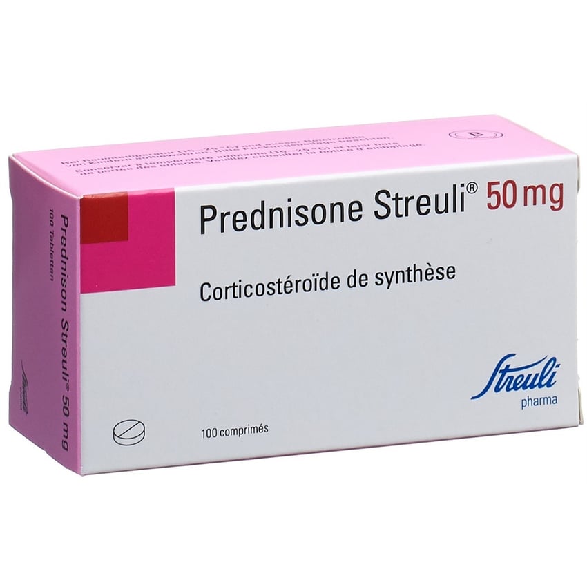 PREDNISONE Streuli cpr 50 mg 100 pce