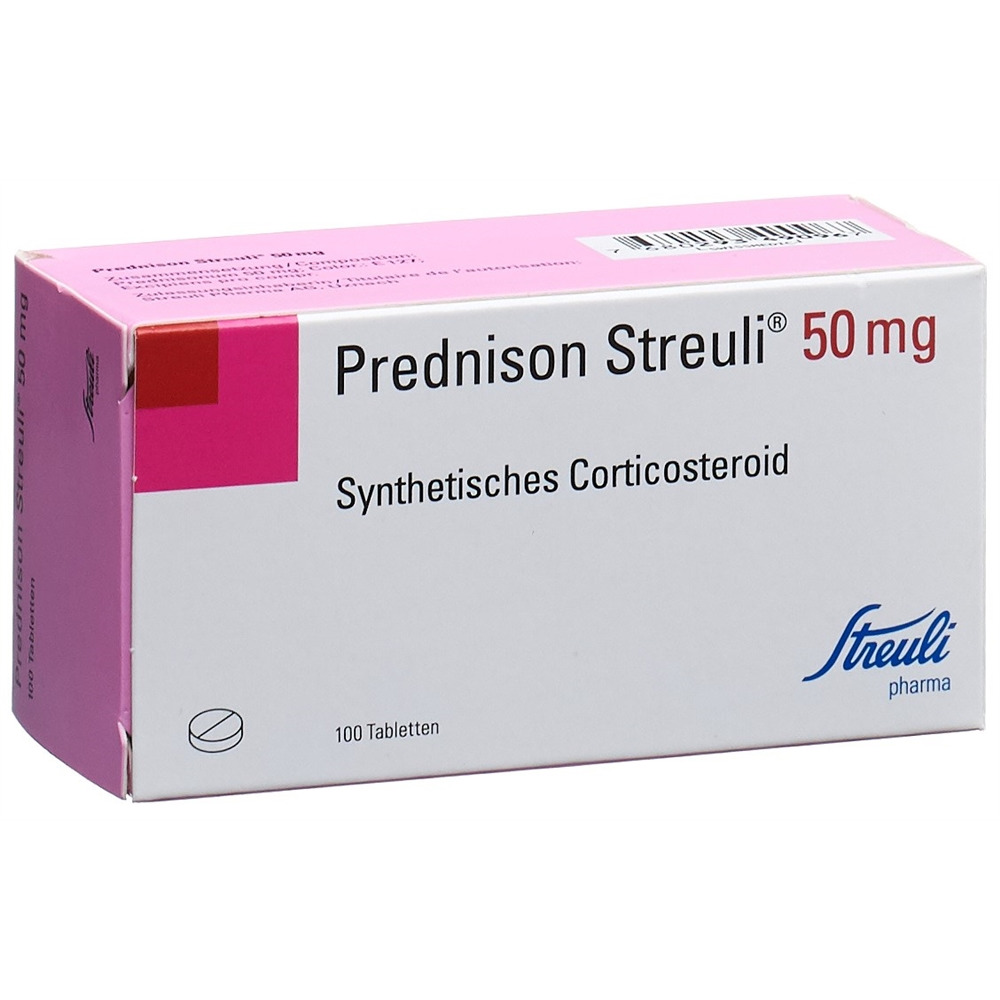 PREDNISONE Streuli cpr 50 mg 100 pce
