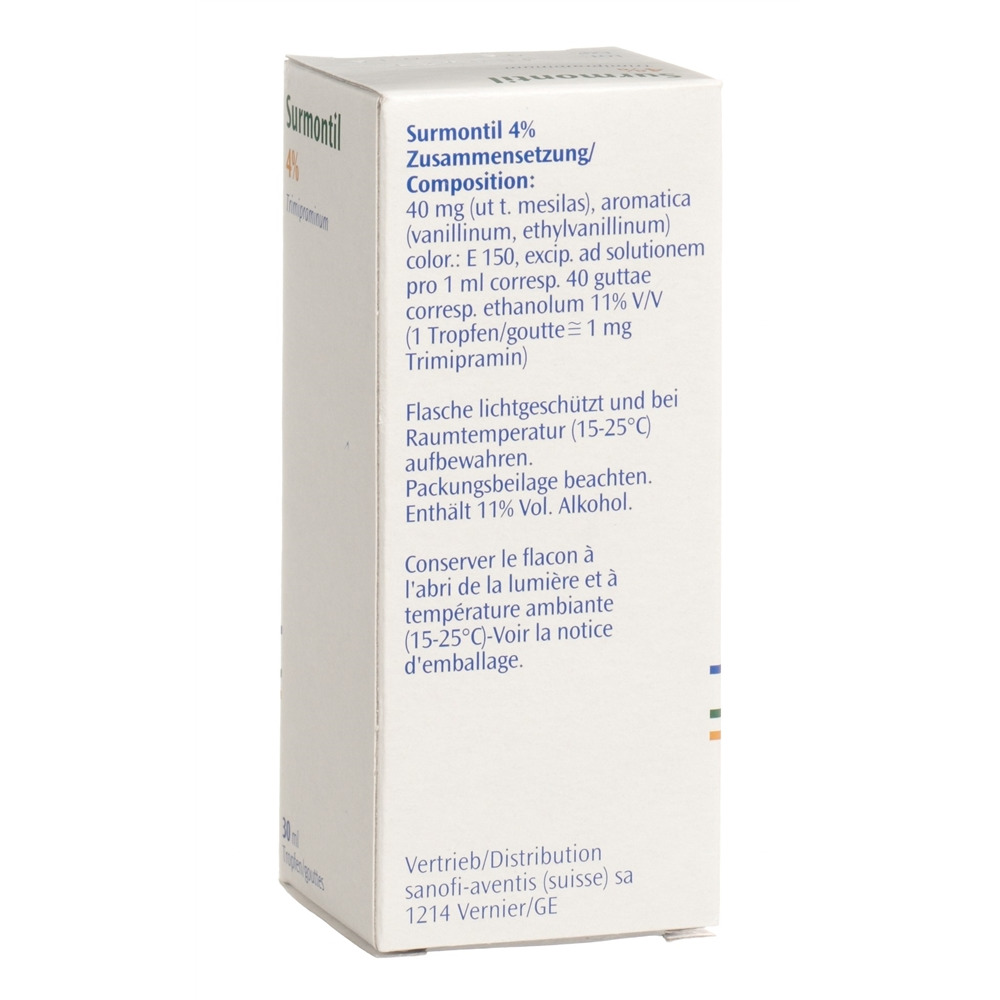 SURMONTIL gouttes 4 % fl 30 ml