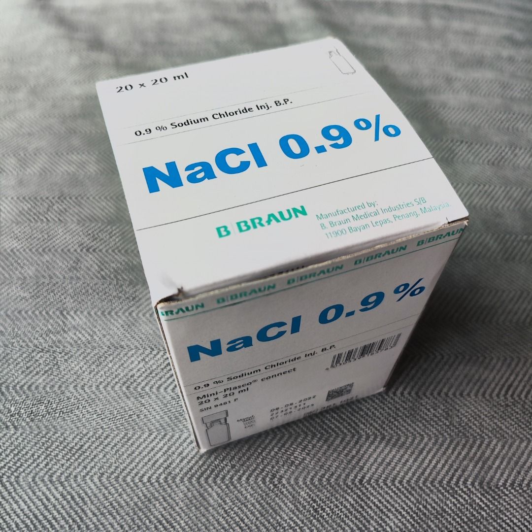 NaCl 0.9 % B. Braun, Infusionslösung