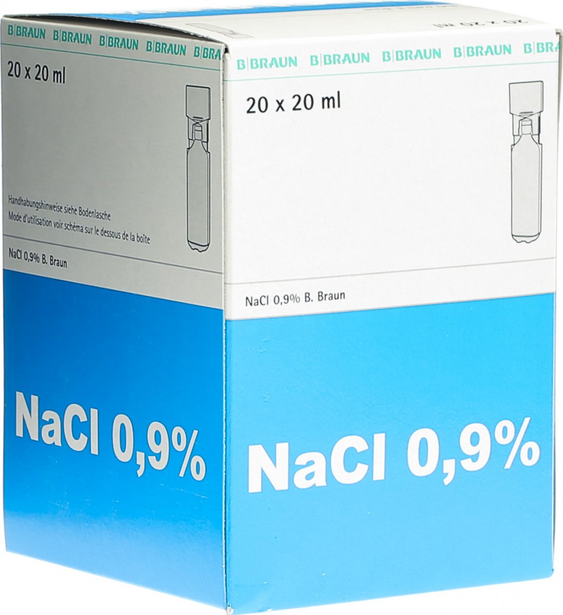 NaCl 0.9 % B. Braun, Infusionslösung