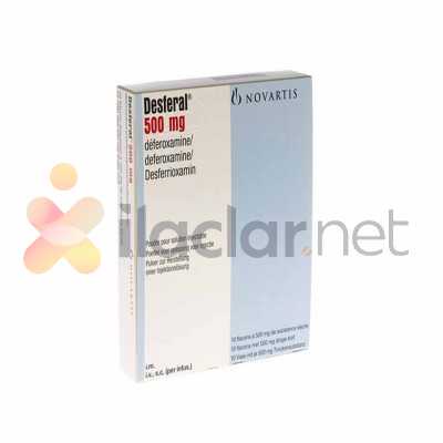 Desferal , Pulver zur Herstellung einer Injektions-/Infusionslösung