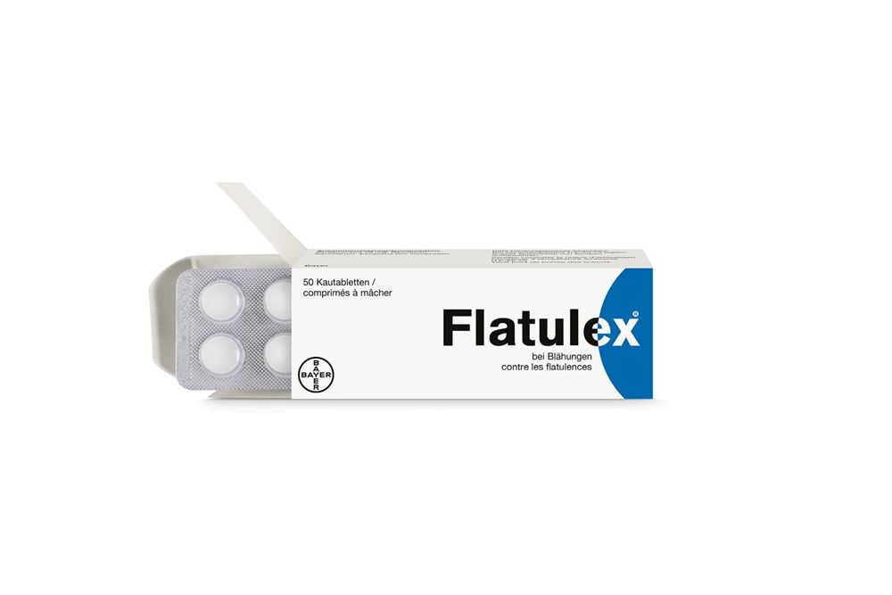 FLATULEX cpr croquer 42 mg 50 pce