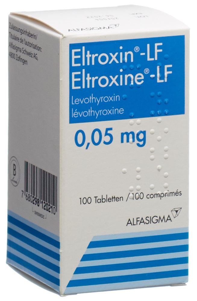 ELTROXIN LF cpr 50 µg 100 pce