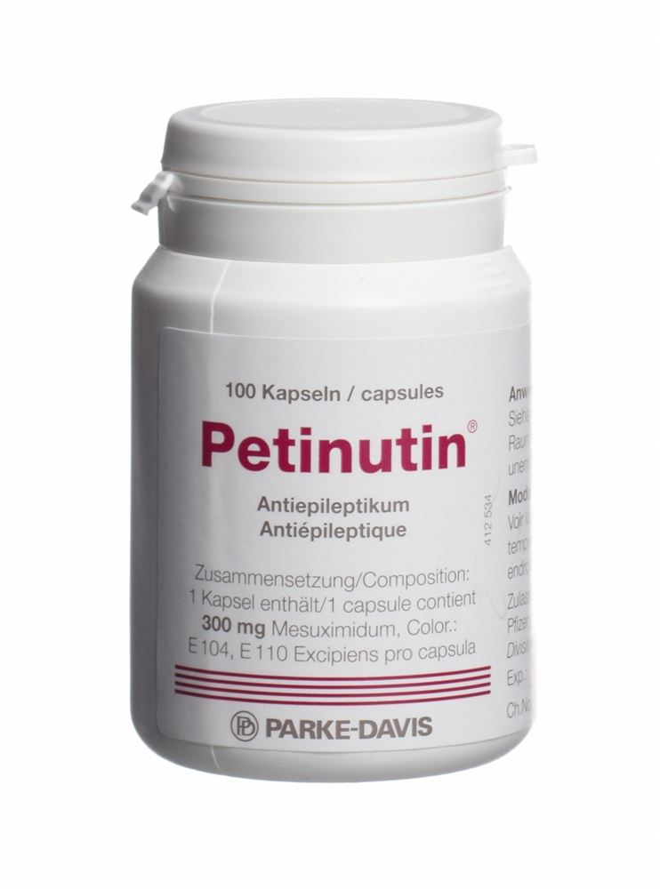 PETINUTIN caps 300 mg bte 100 pce