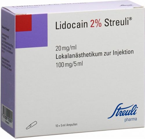 Lidocain Streuli Ampullen 10 mg/ml, Injektionslösung