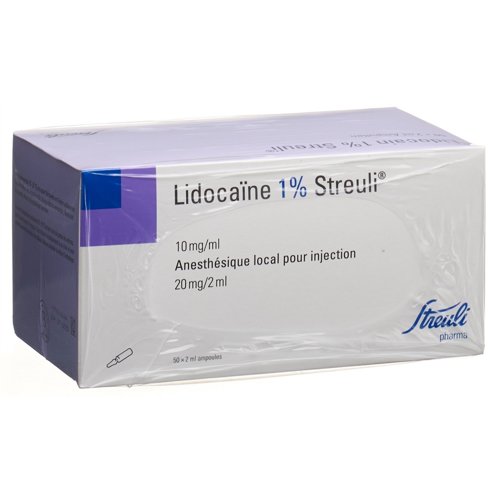 Lidocain Streuli Ampullen 20 mg/ml, Injektionslösung