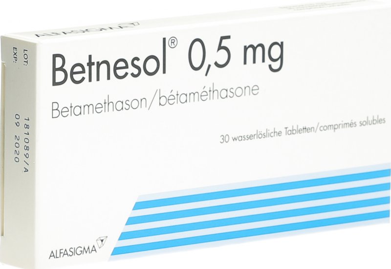 Betnesol, Tabletten