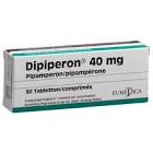 Dipiperon, Tabletten