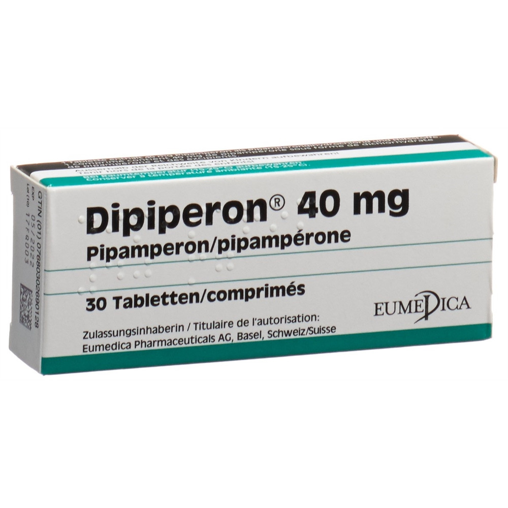 Dipiperon, Tabletten