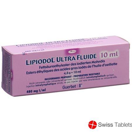 Lipiodol Ultra-fluide, Injektionslösung