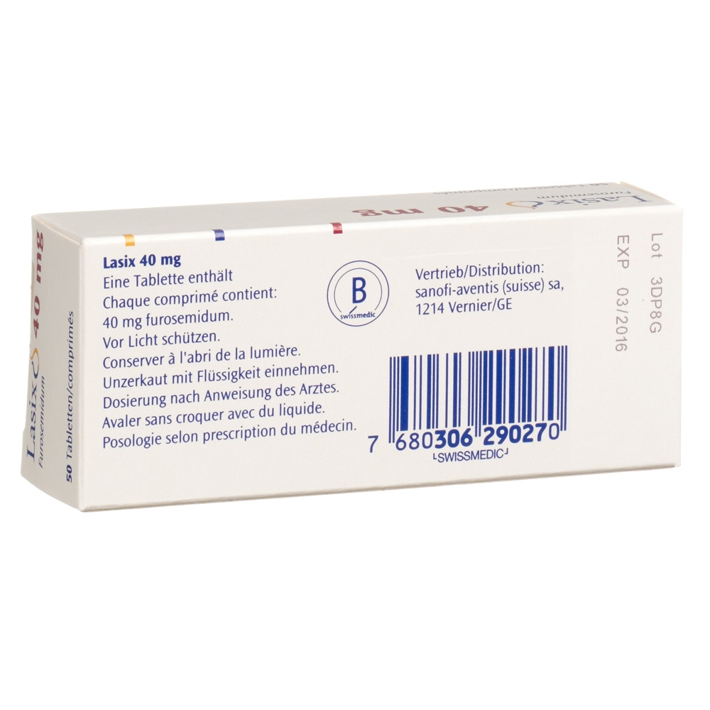 LASIX cpr 40 mg 50 pce