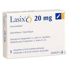 Lasix 20 mg/2 mL, solution injectable