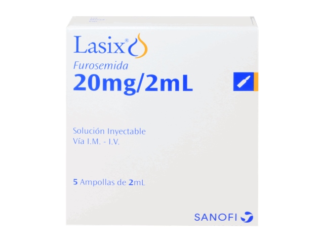 Lasix 20 mg/2 mL, solution injectable