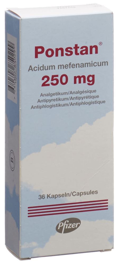 PONSTAN caps 250 mg 36 pce