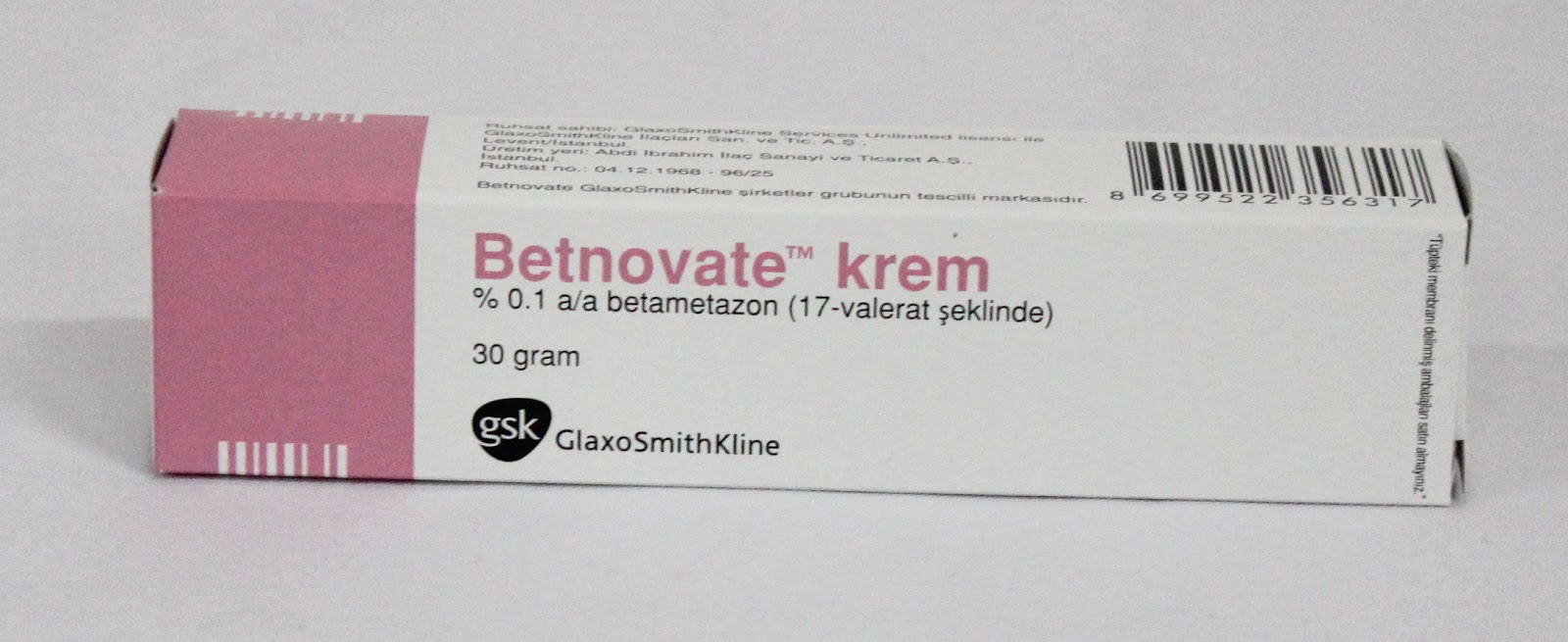 Betnovate, Crème