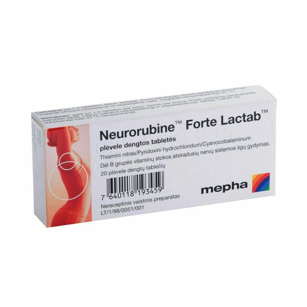 Neurorubin, Lacktabletten