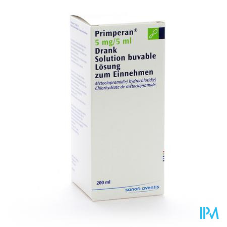 Primpéran, soluté buvable