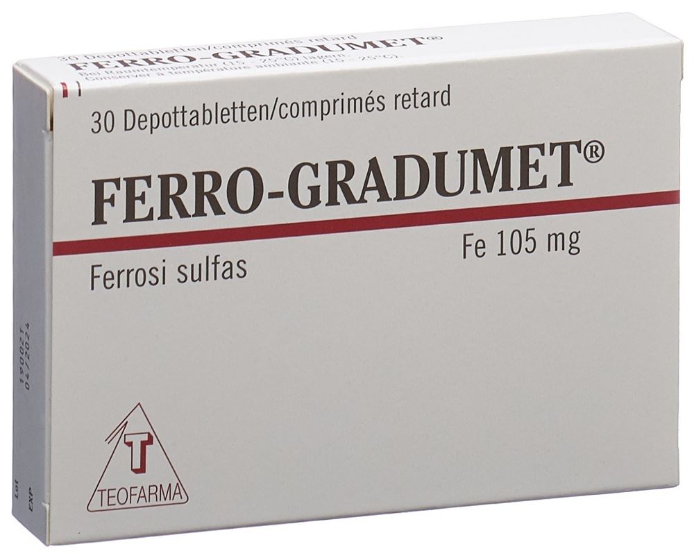 FERRO-GRADUMET cpr ret 30 pcs