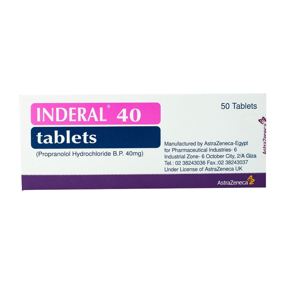 Inderal 40 mg, Filmtabletten