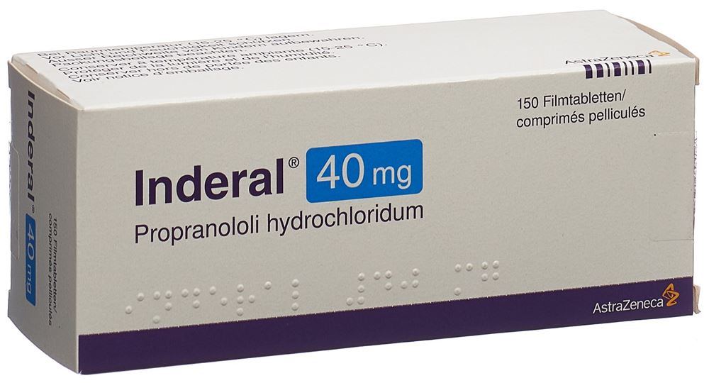 Inderal 40 mg, Filmtabletten