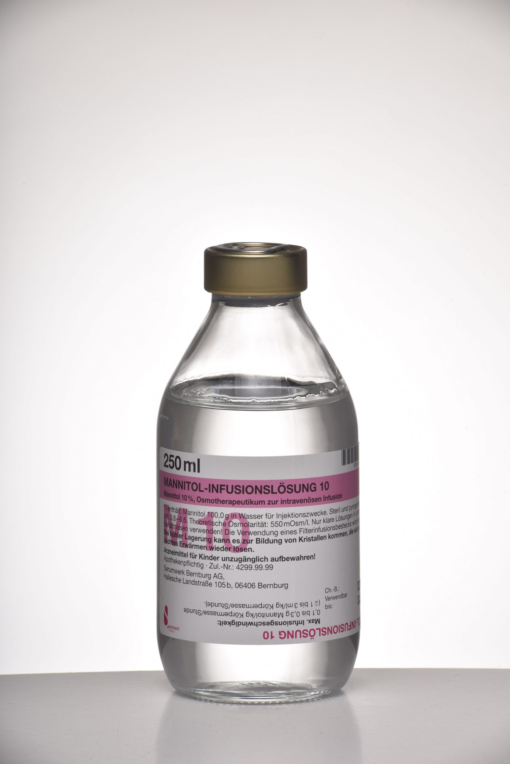 Mannitol 20 % Braun, Infusionslösung