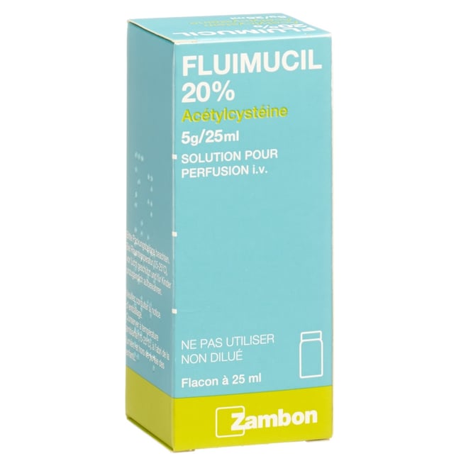 Fluimucil 20 %, soluzione per infusione