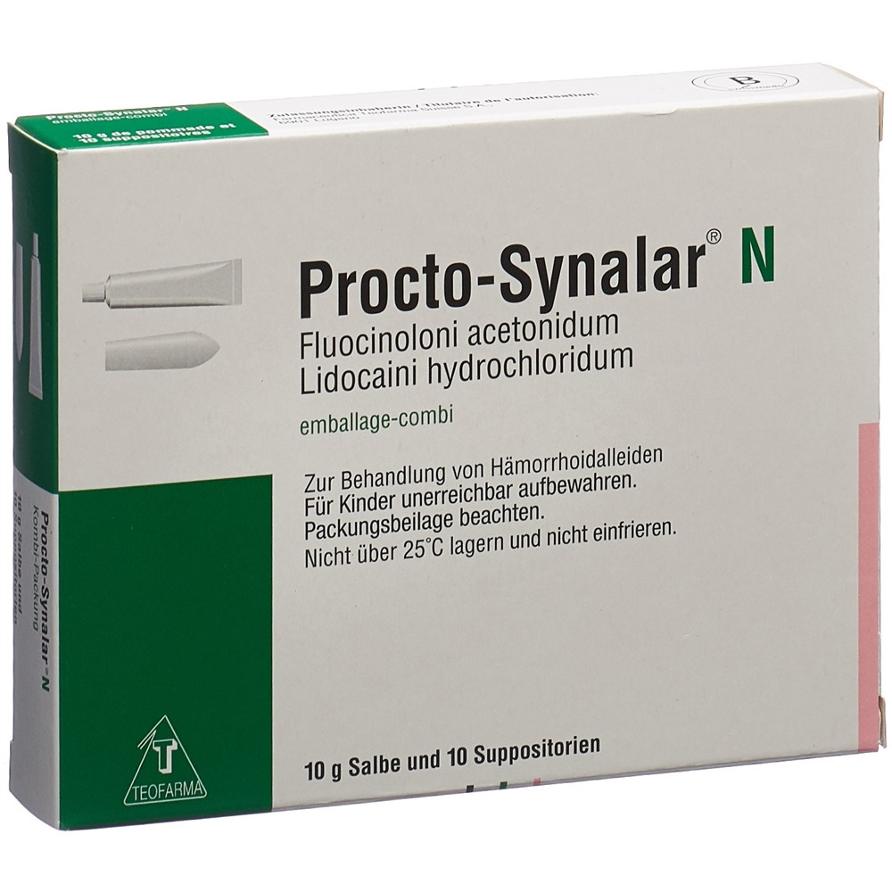 Procto-Synalar N, unguento rettale