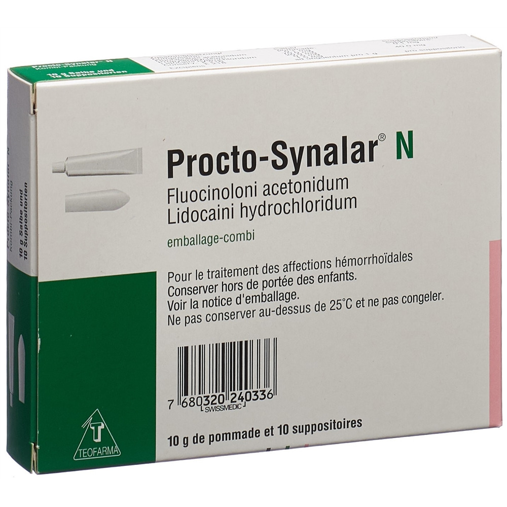 Procto-Synalar N, unguento rettale